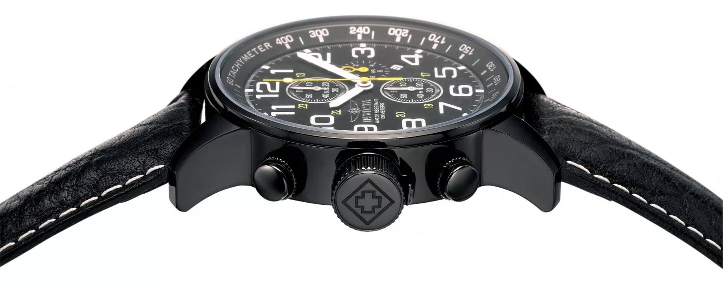 Invicta Men's I-Force Quartz Chronograph Black Dial Watch