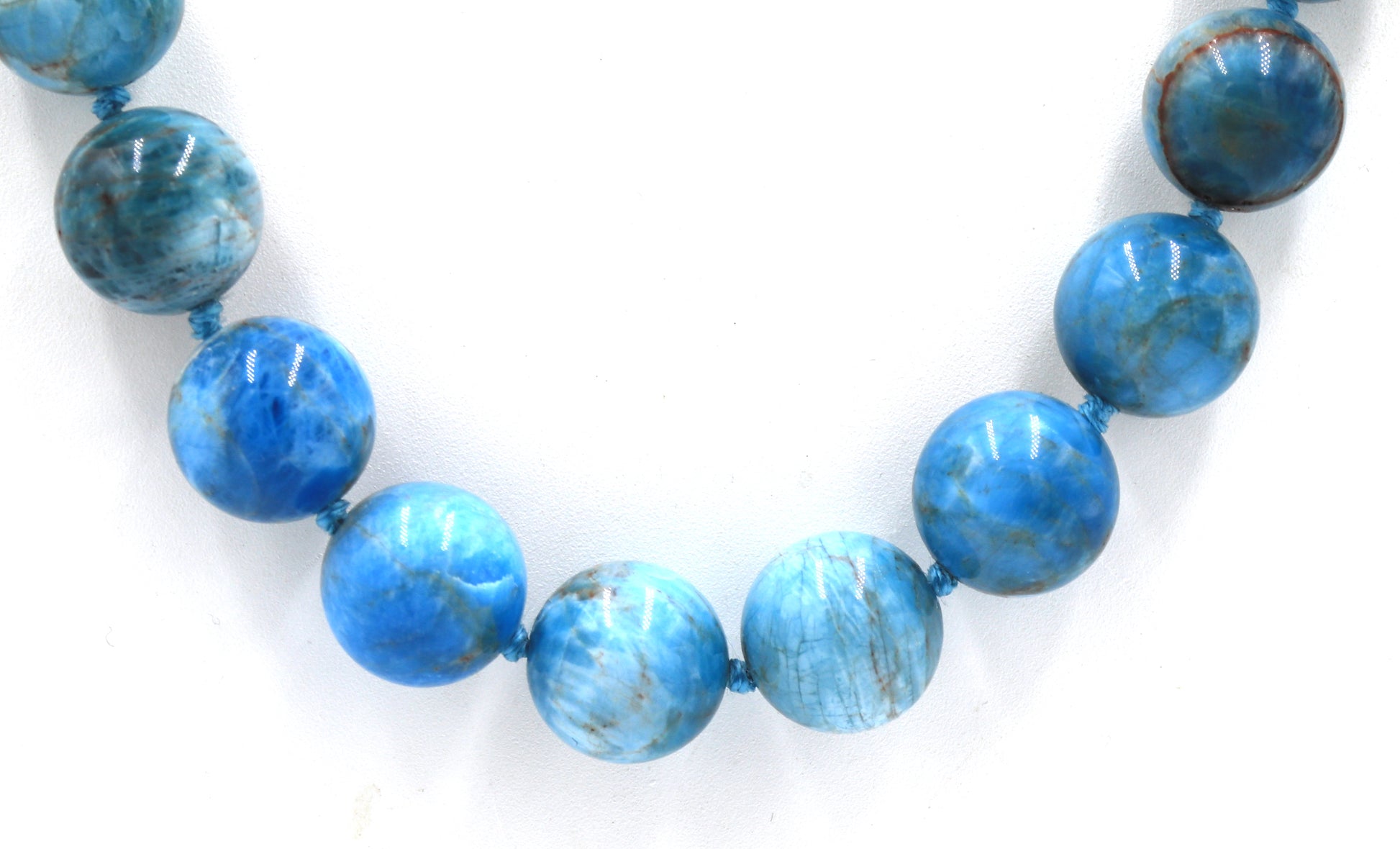 Chunky gemstone beads necklace