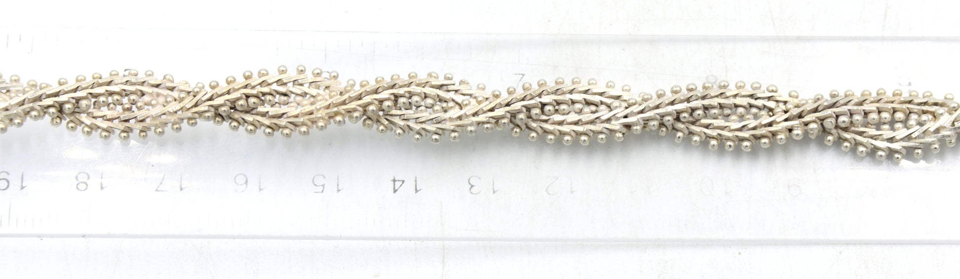 Vintage 925 sterling silver Mexico twisted necklace