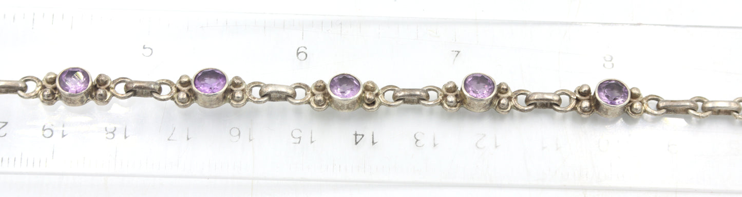 Group lot of 5 Vintage 925 sterling silver bracelets