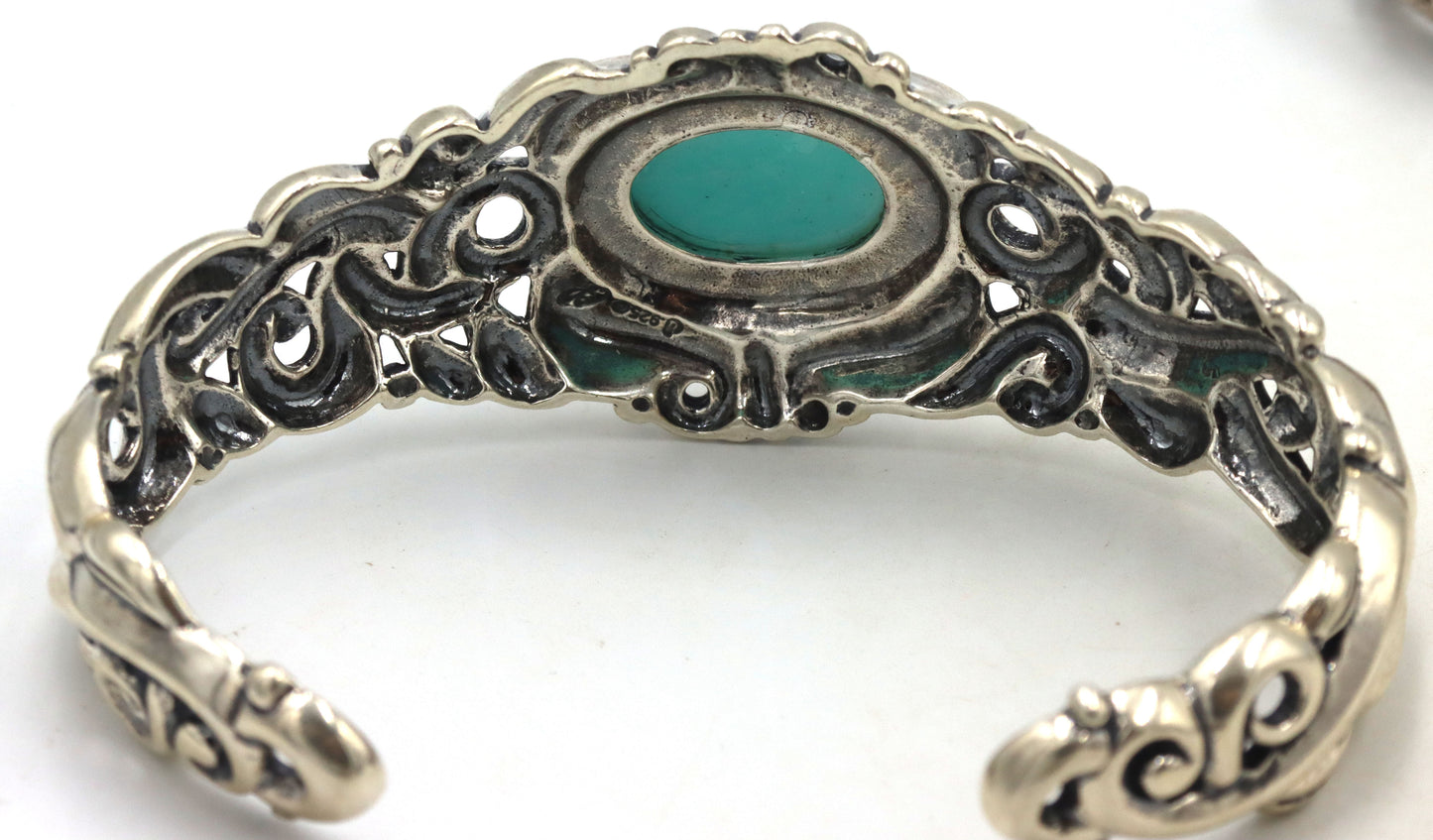 925 Sterling Silver Vintage Cuff Lot