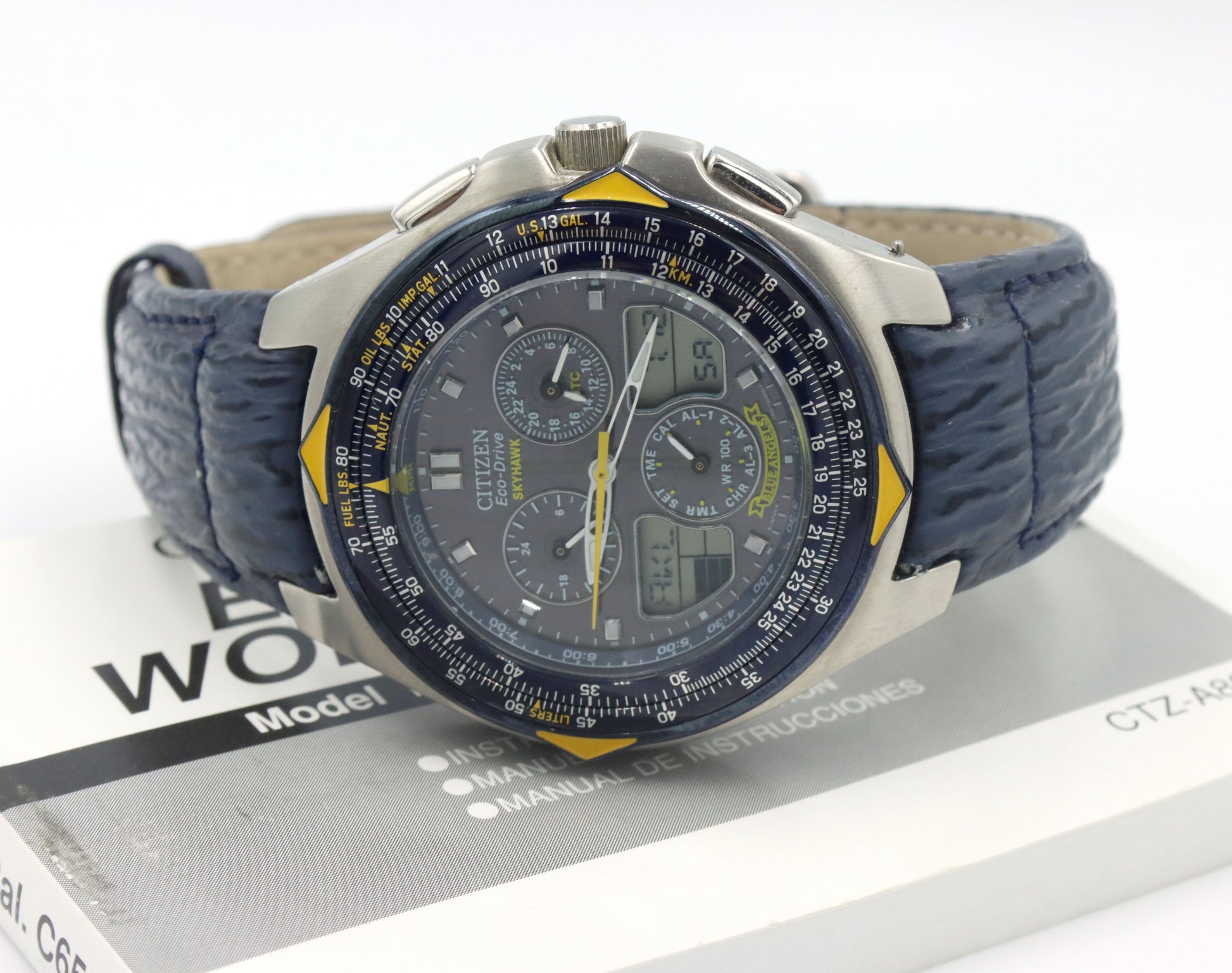 Blue Angels Citizen Eco drive skyhawk men's watch