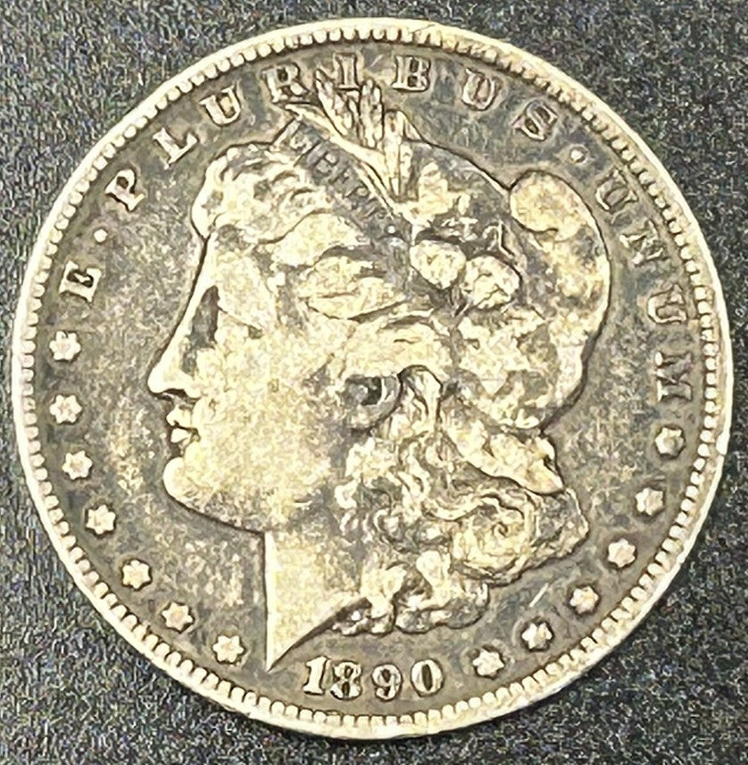 1890-O Morgan Silver Dollar New Orleans Mint