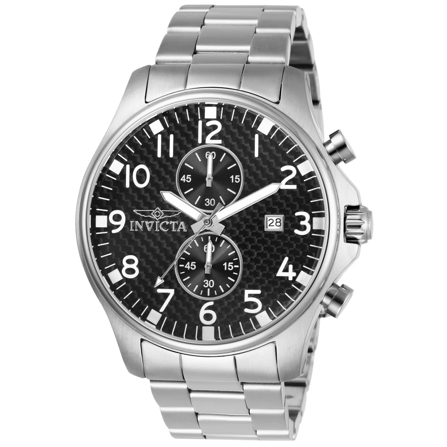 Invicta Men's Specialty Quartz Chronograph Black Dial Watch