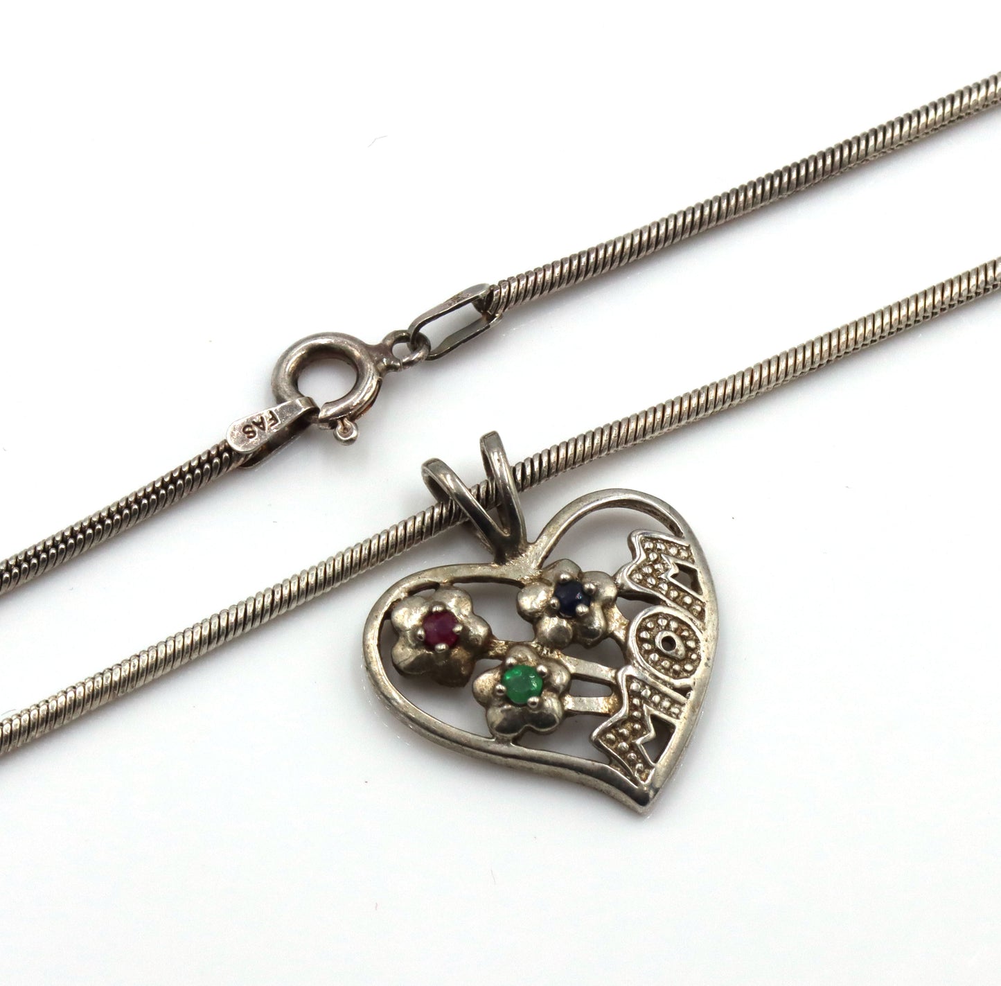 Group lot of 5 Vintage 925 sterling silver necklaces