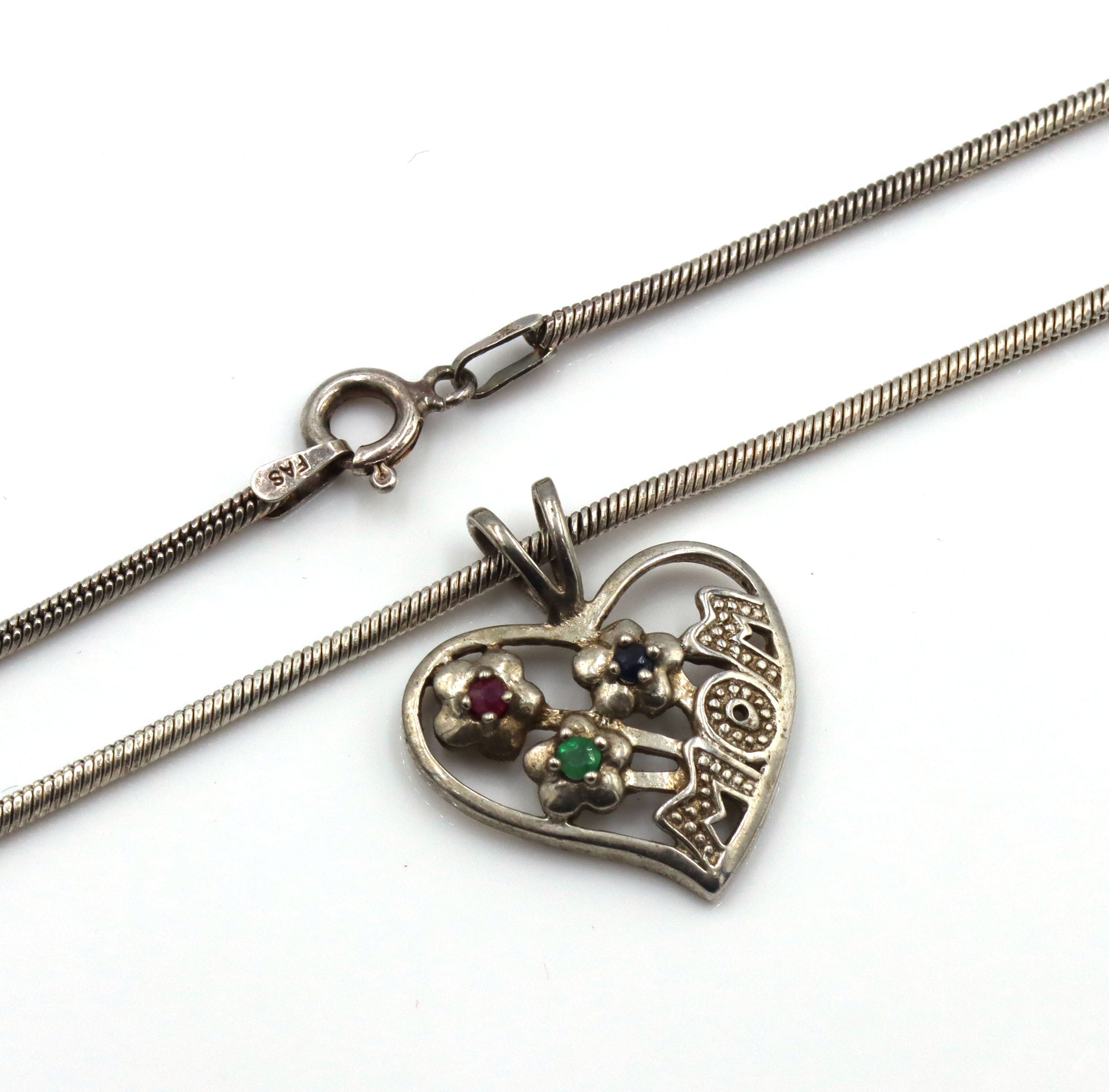 Group lot of 5 Vintage 925 sterling silver necklaces