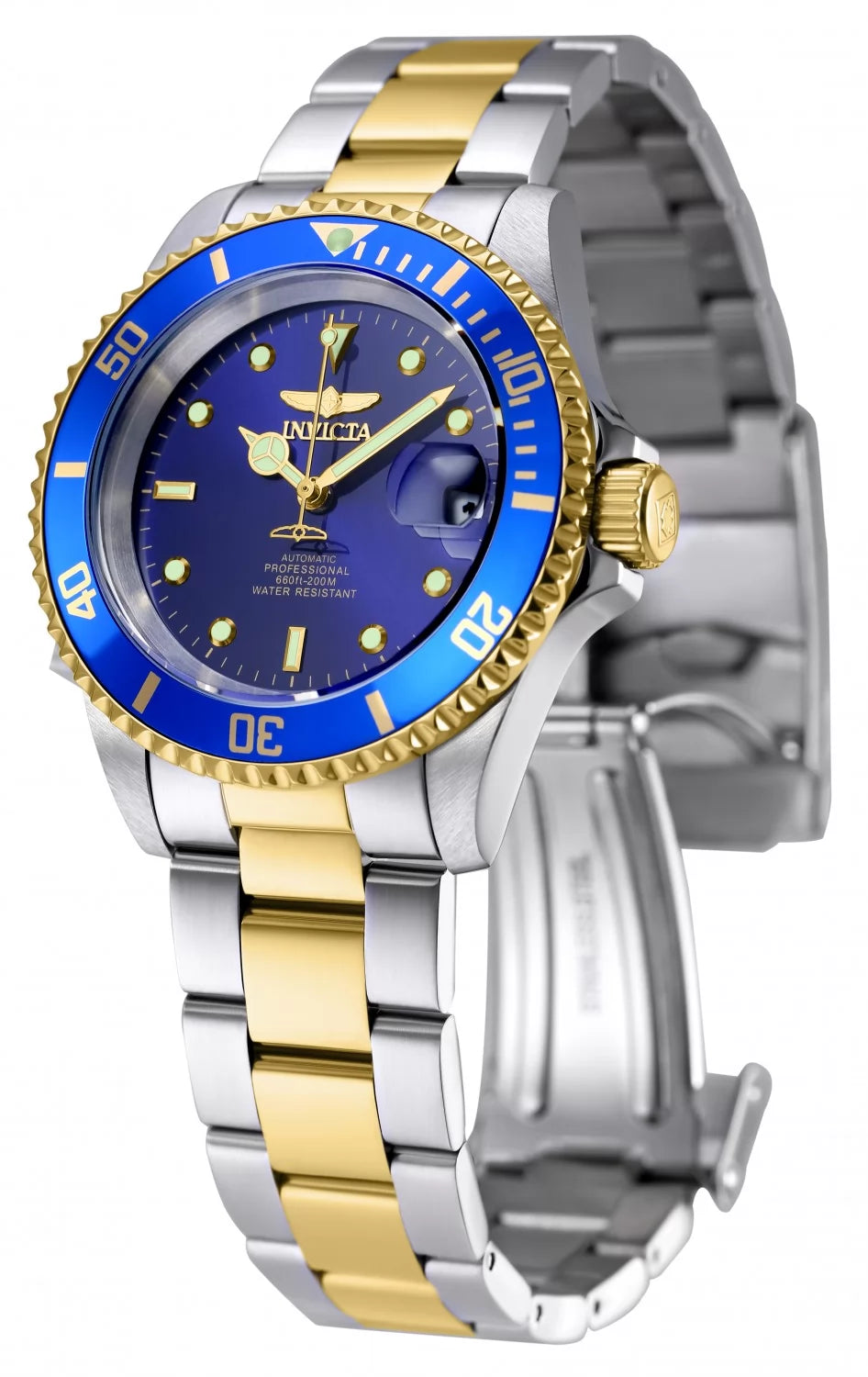 Invicta Men's Pro Diver Automatic 3 Hand Blue Dial Watch