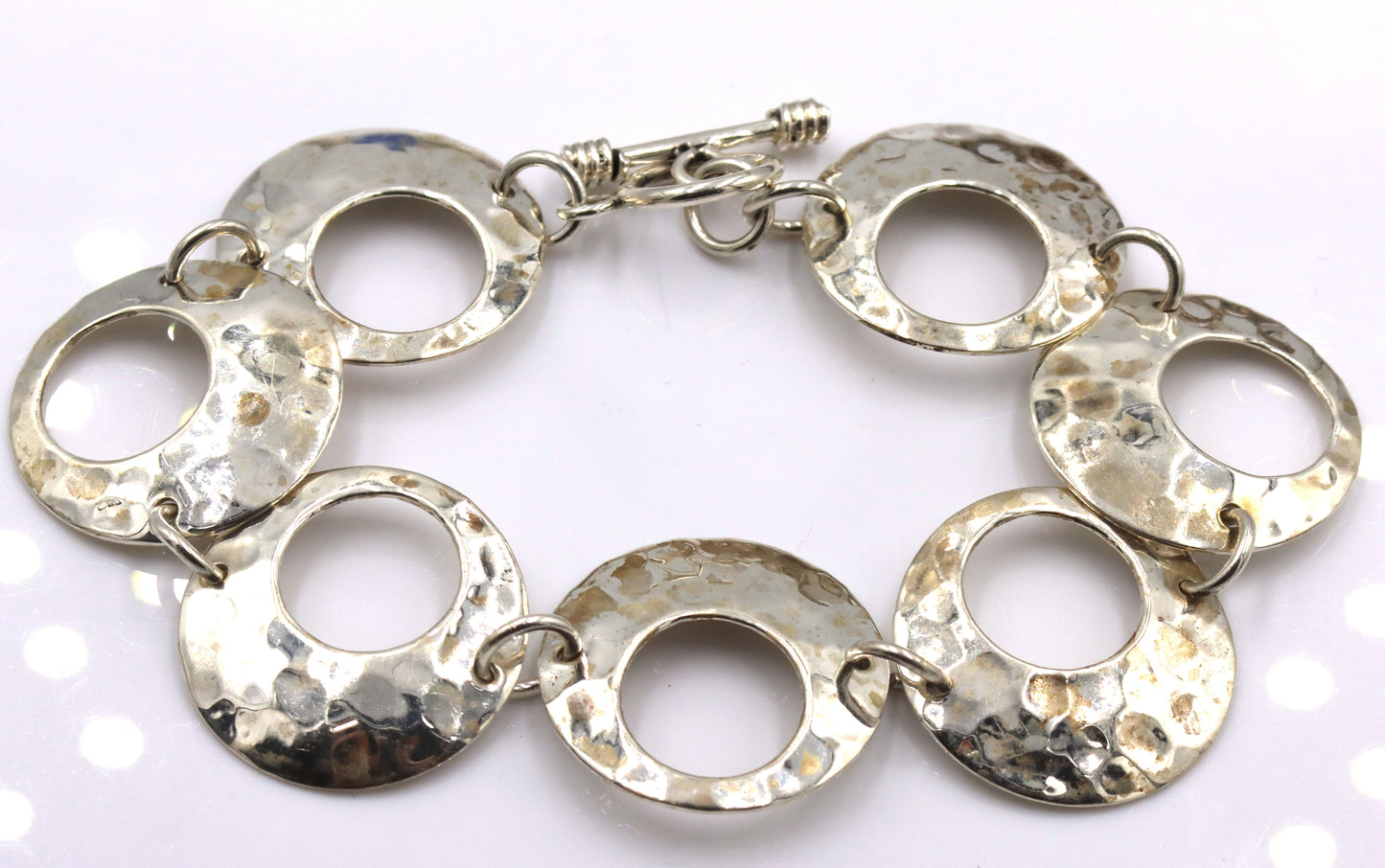Group lot of 4 vintage 925 sterling silver bracelets