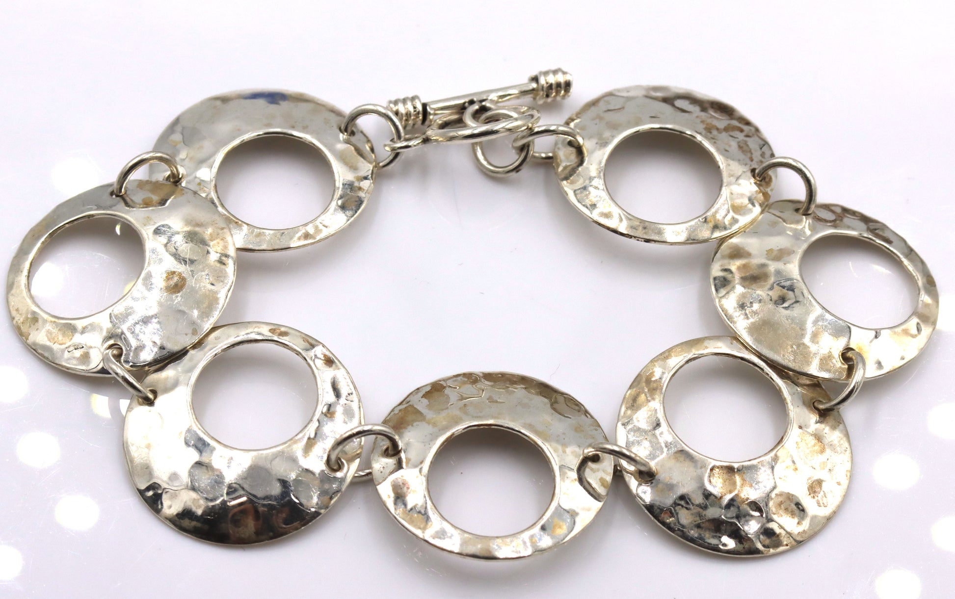 Group lot of 4 vintage 925 sterling silver bracelets