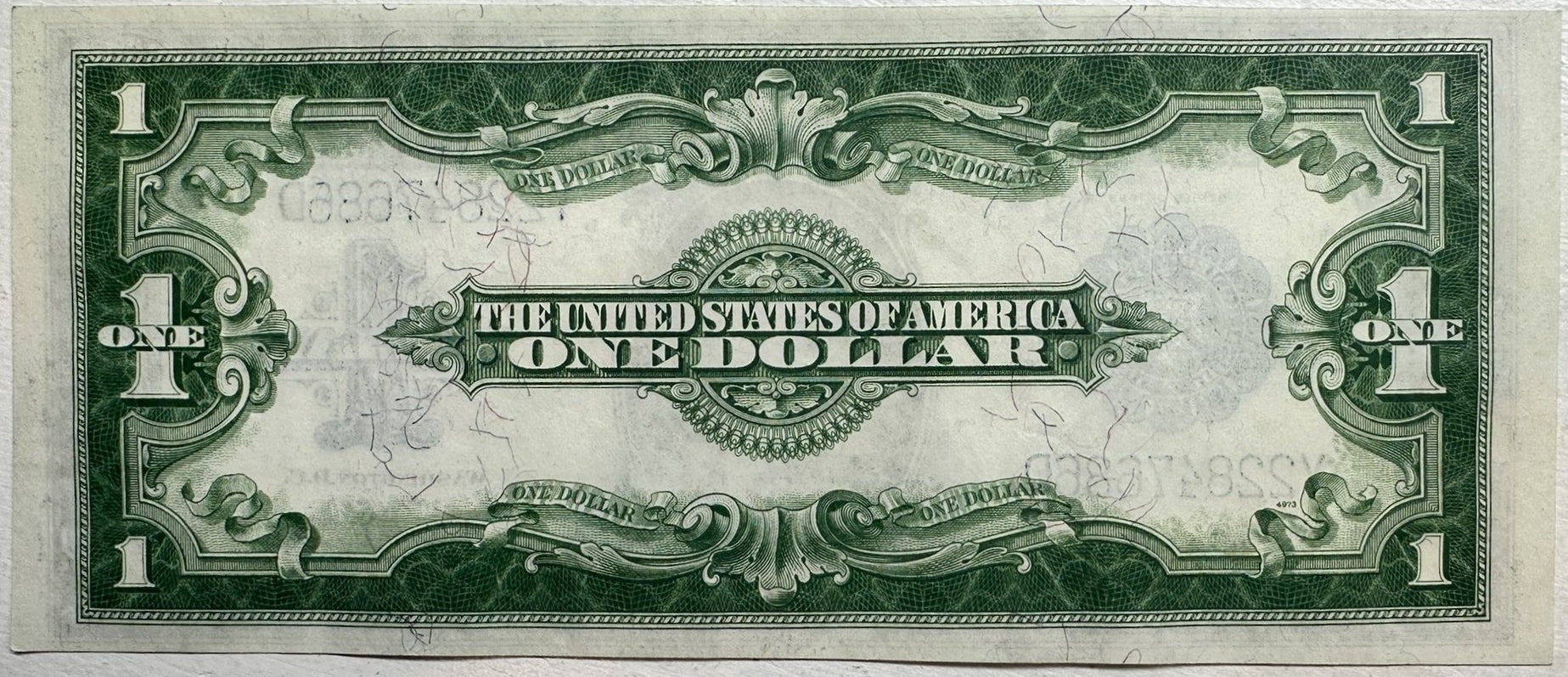 1923 $1 Silver Certificate Speelman White Fr. 237 Blue Seal Circulated