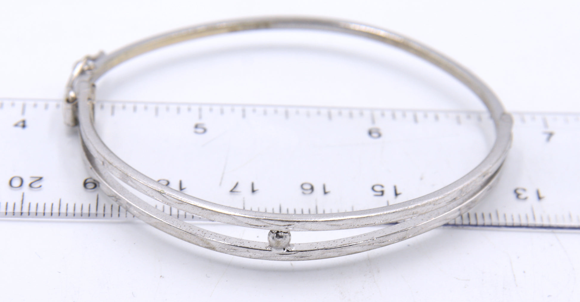 Group lot of vintage 925 sterling silver bangles