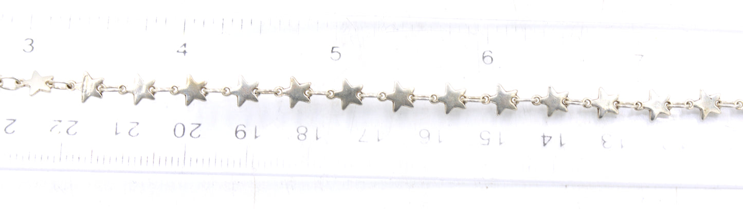 Group lot of 6 Vintage 925 sterling silver bracelets