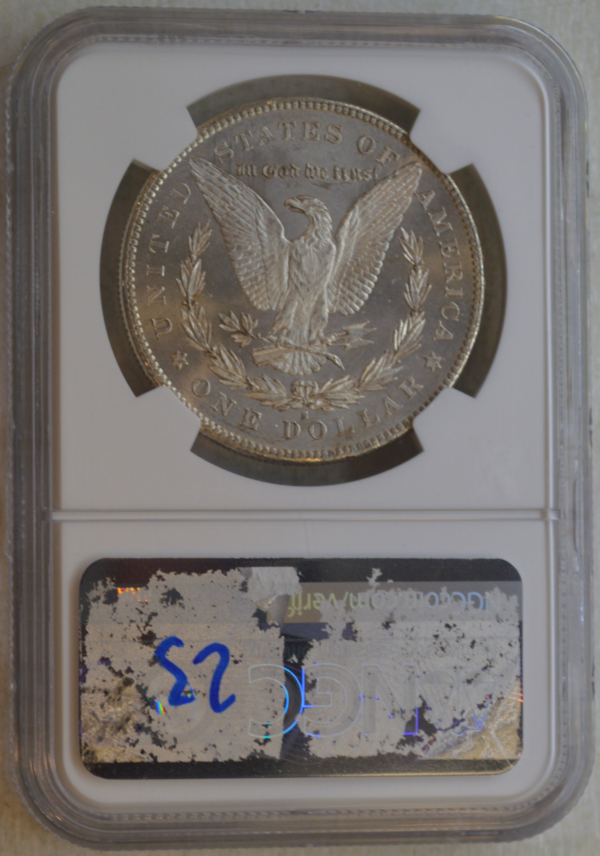 1878-S Morgan Silver Dollar NGC MS63 | Brilliant Uncirculated Certified Silver Coin