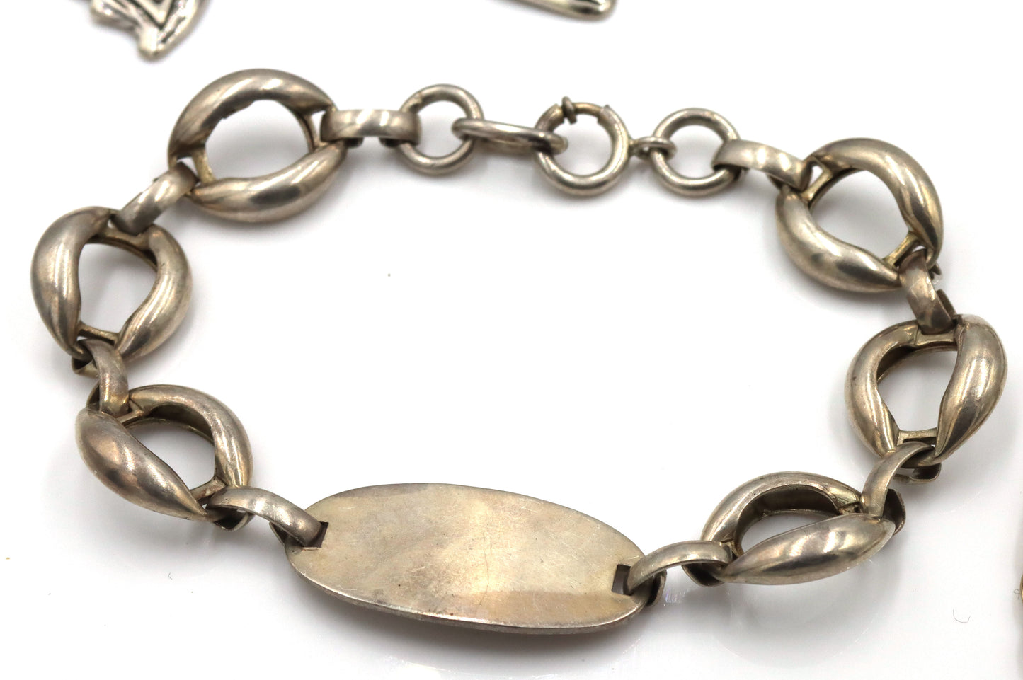 Group lot of 11 Vintage 925 sterling silver bracelets