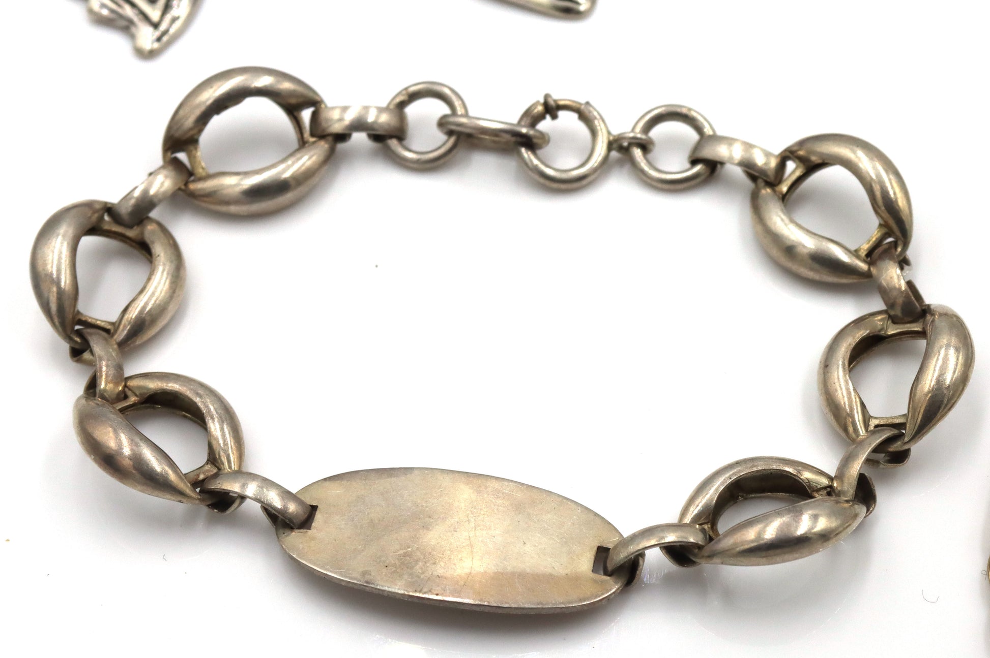 Group lot of 11 Vintage 925 sterling silver bracelets
