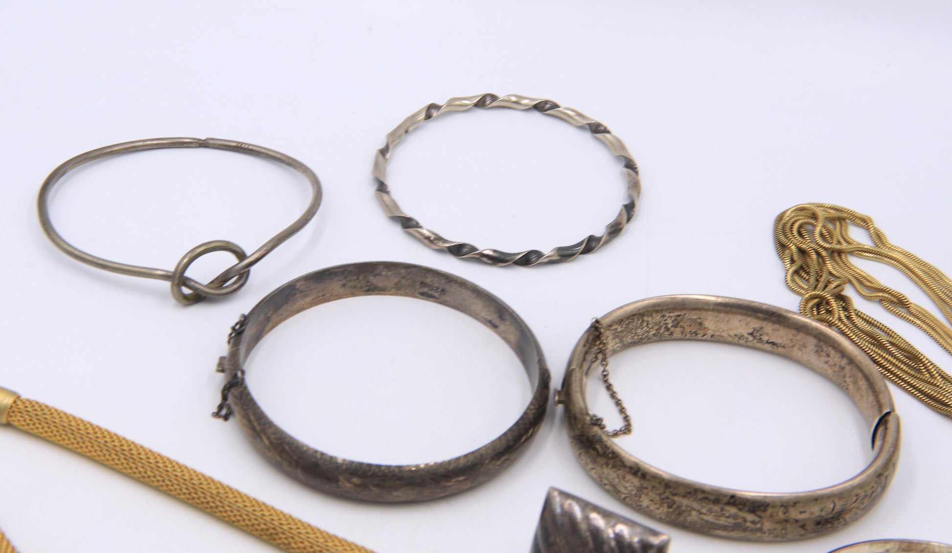 Group Lot of Silver and Custom Jewelry