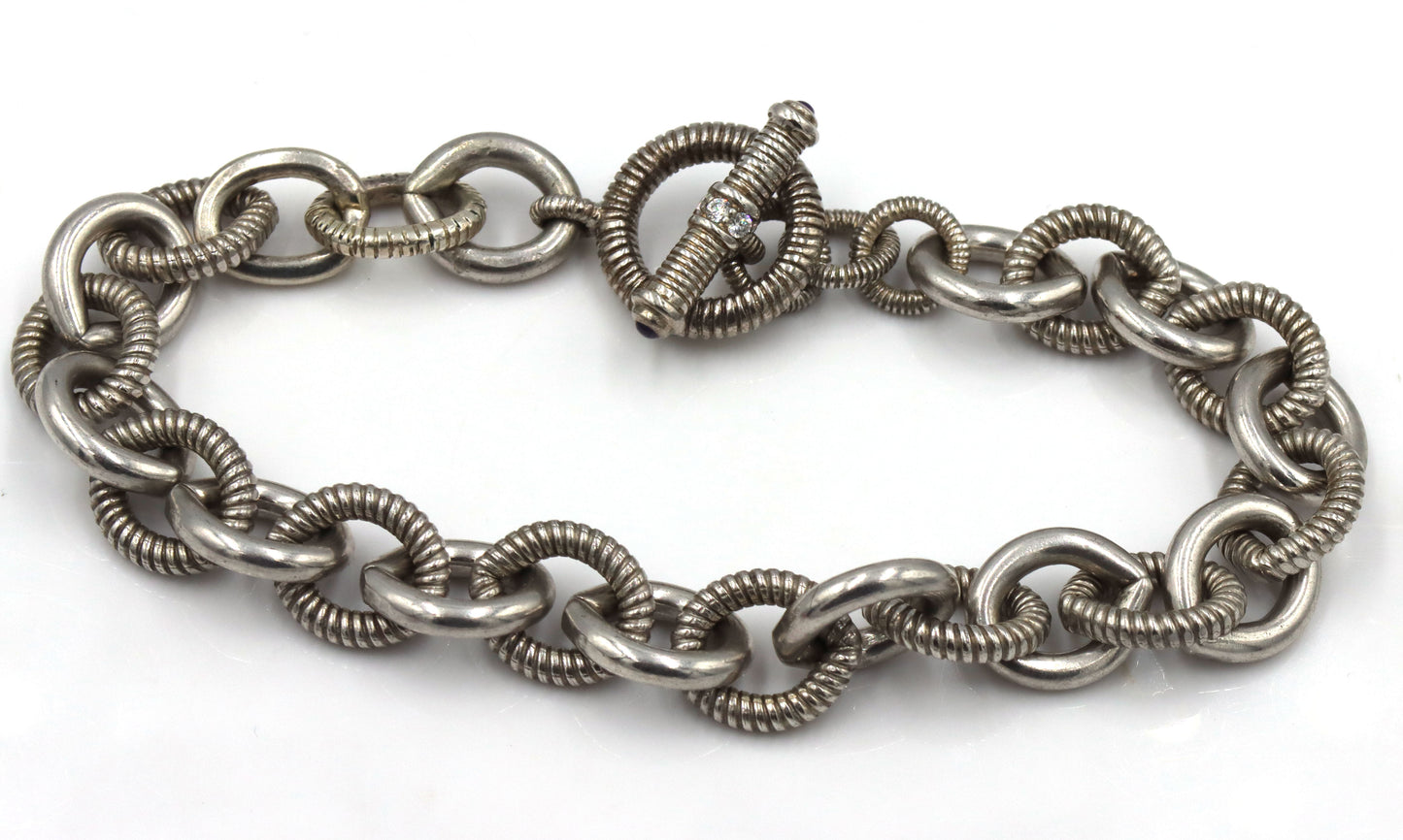 925 sterling Silver Two Buckle Bracelet Lot