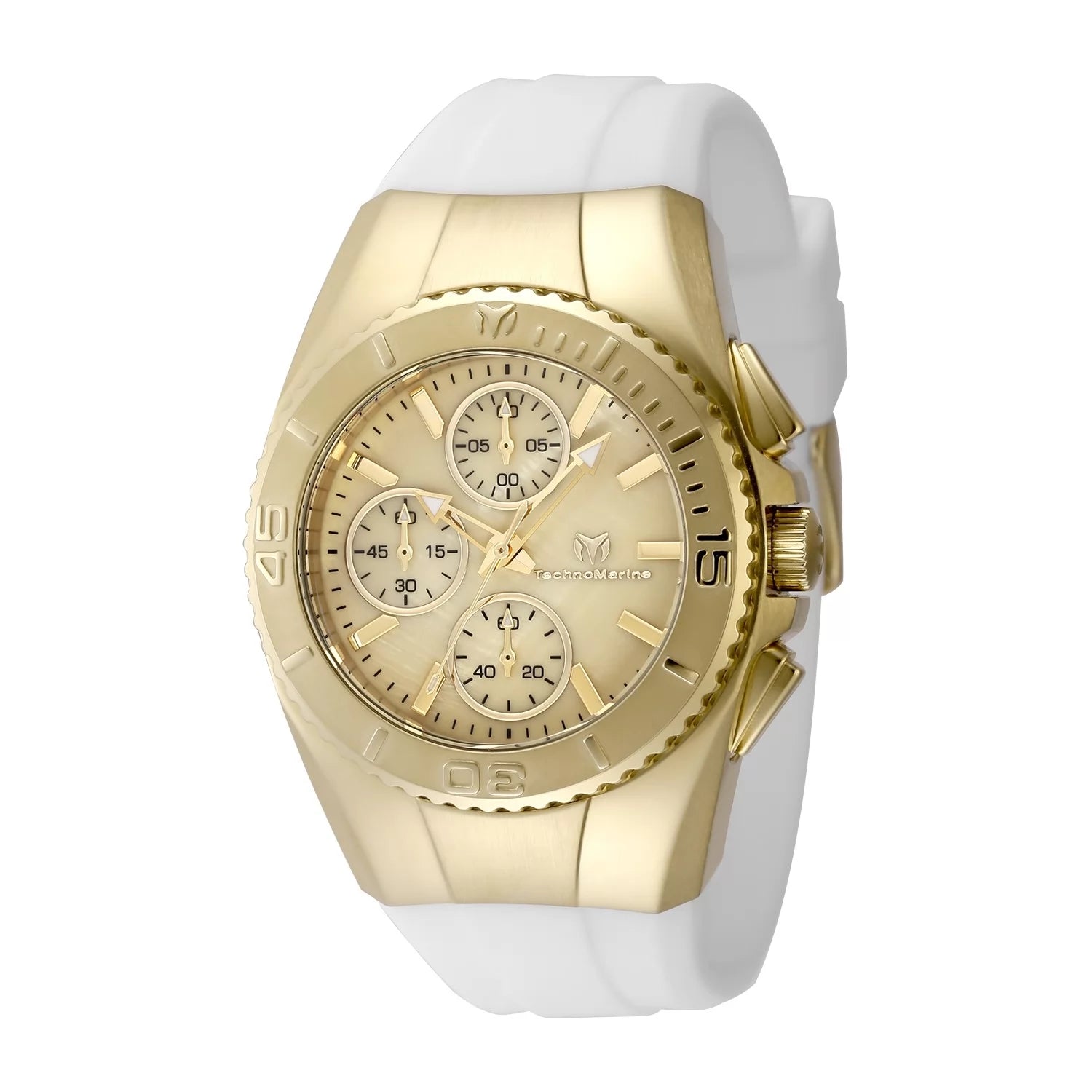 Technomarine Women's Cruise Quartz Chronograph Gold Dial Watch