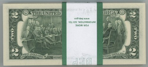 2017-A Series $2 Federal Reserve Notes – Sequential Pack (L)