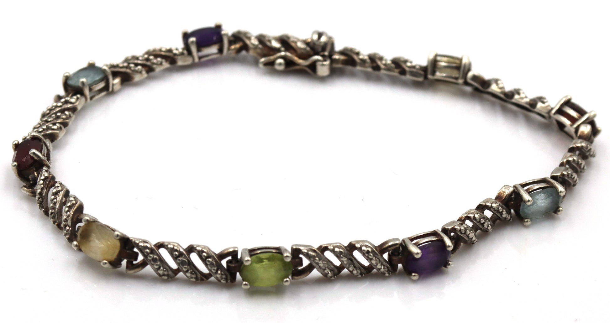 Vintage 925 sterling silver group lot of 5 bracelets