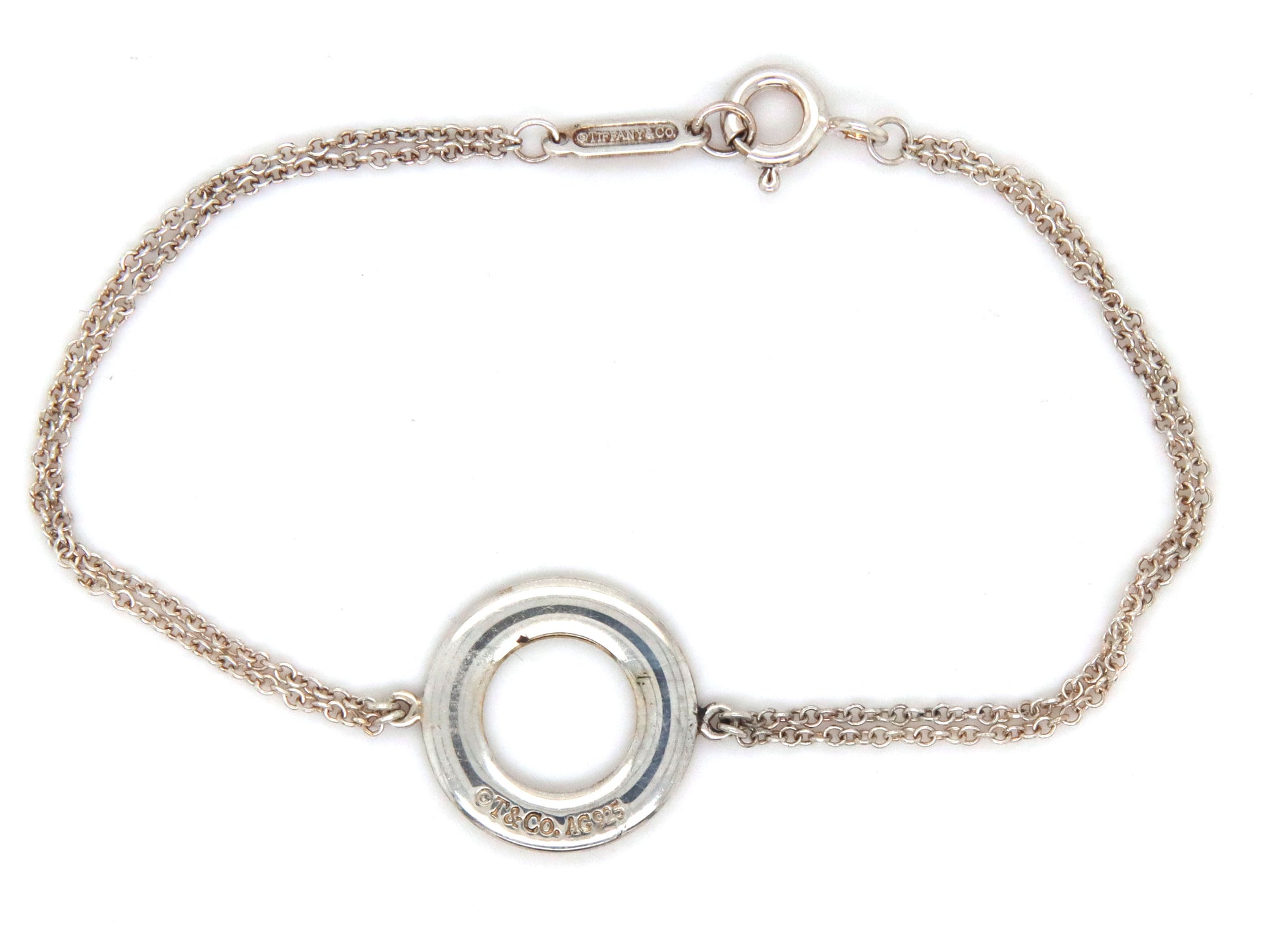Tiffany & Co circle bracelet in 925 sterling silver