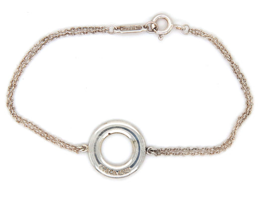 Tiffany & Co circle bracelet in 925 sterling silver