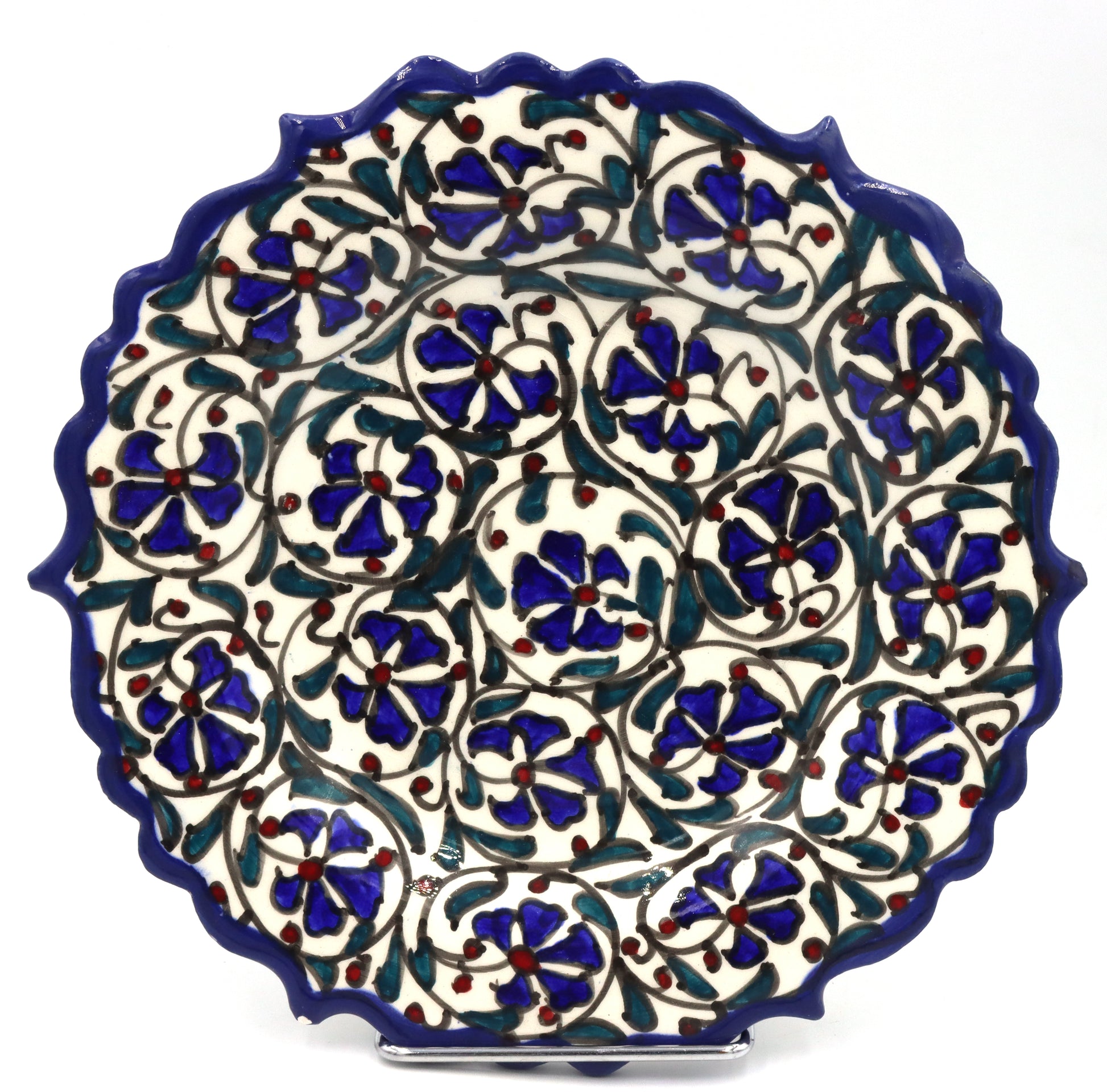 Hand made wall hanging Ceramic decorative plate