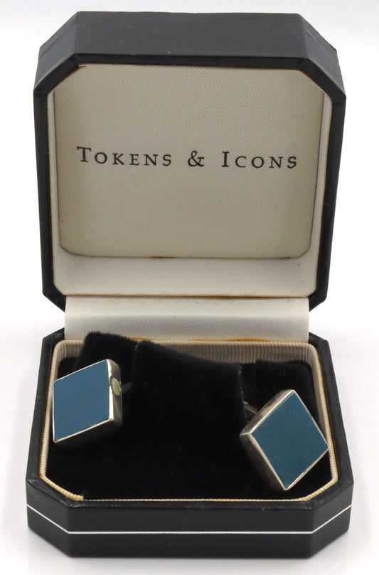 925 Sterling silver Dodger Stadium cuff links