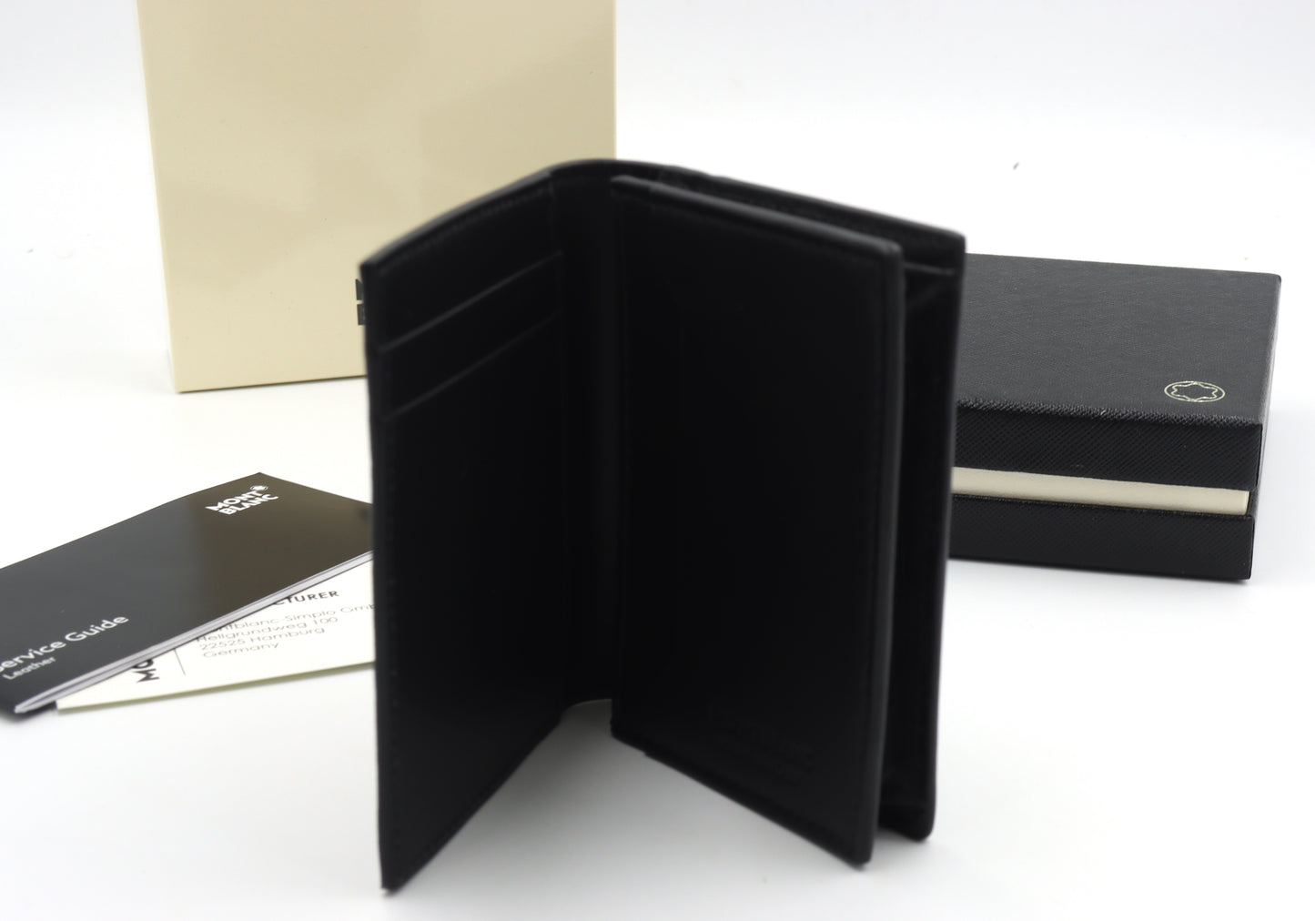 Montblanc Extreme 3.0 card Holder 4CC Wallet W/Dust Bag & Box