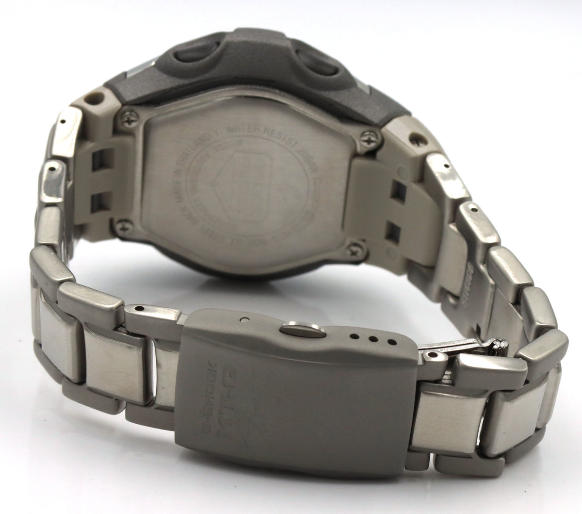 Casio Men's G shock stainless steel tough solar automatic digital watch