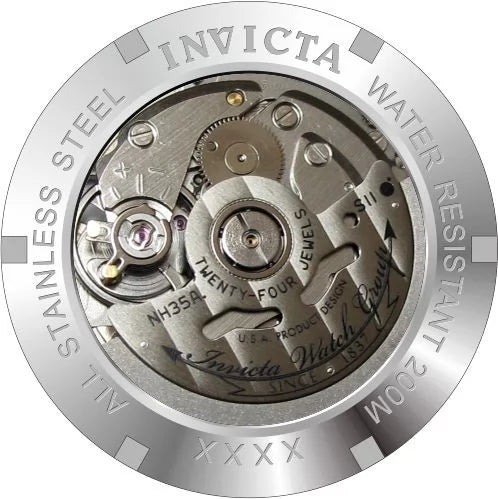 Invicta Men's Pro Diver Automatic 3 Hand Black Dial Watch