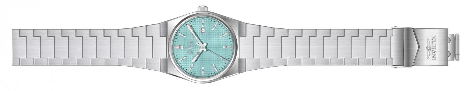 Invicta Men's Speedway Quartz 3 Hand Light Blue Dial Watch