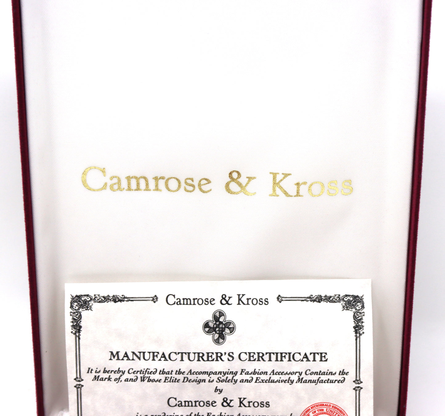 Camrose and Kross European faux pearl double row necklace with Swarovski crystal