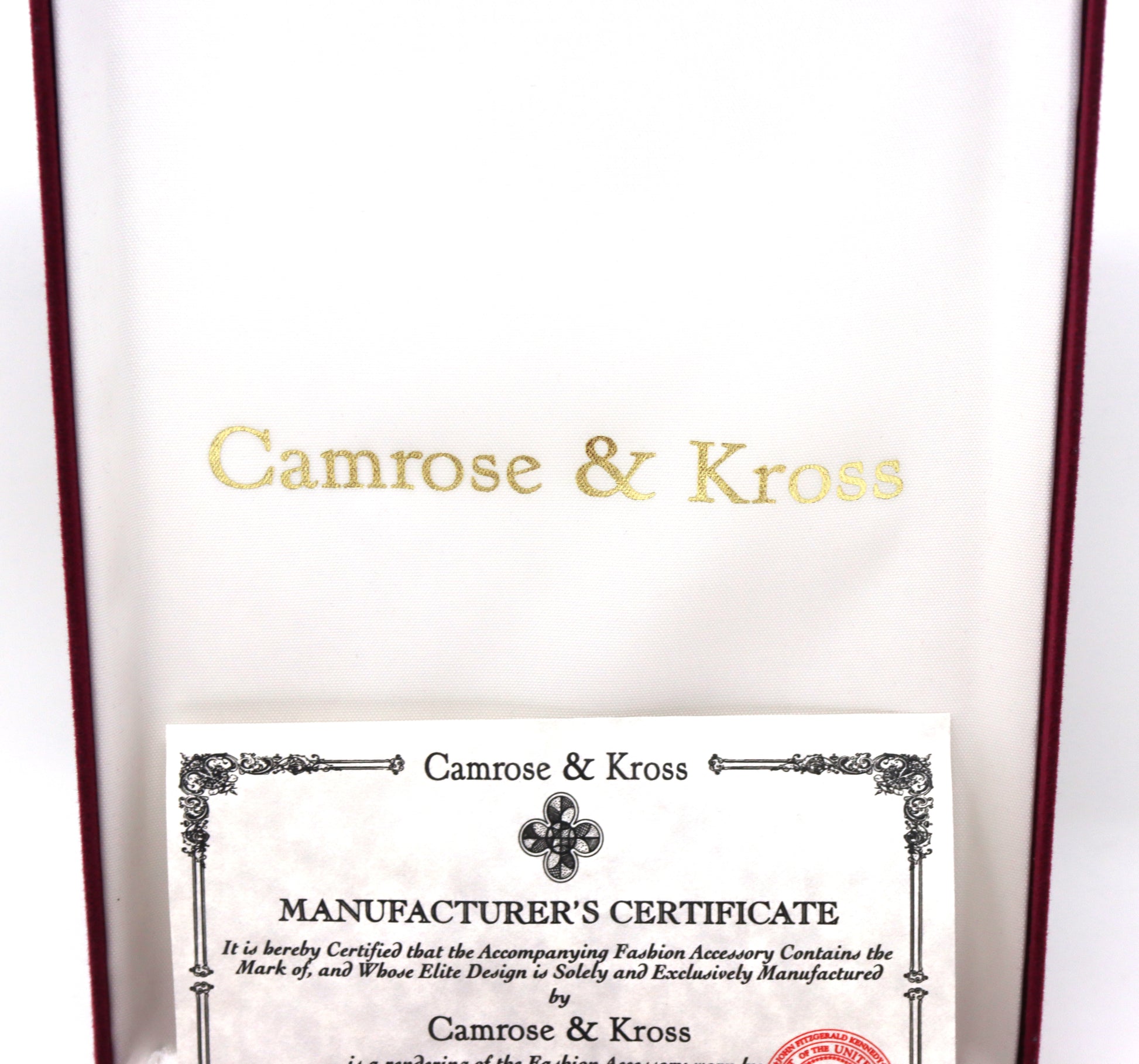 Camrose and Kross European faux pearl double row necklace with Swarovski crystal