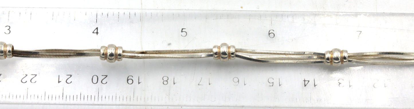 Vintage 925 sterling silver group lot of 8 bracelets