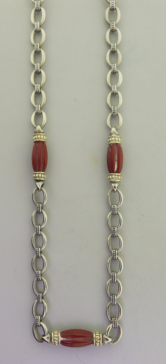 Lagos Caviar Signature Beaded Necklace