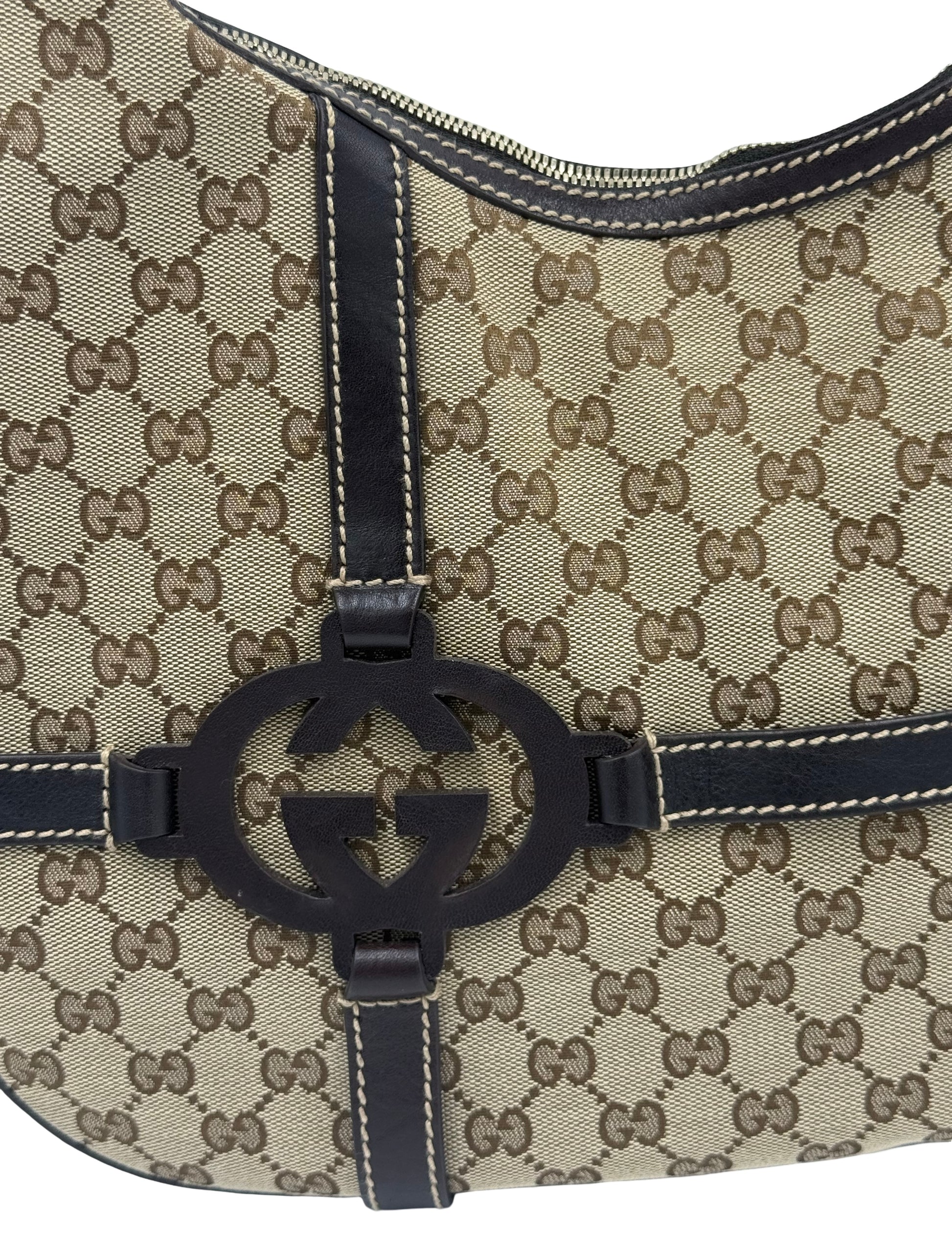 Gucci GG Canvas royal hobo bag