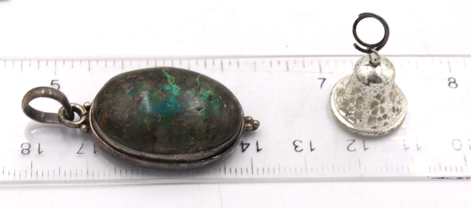 Group lot of Vintage 925 sterling silver pendants
