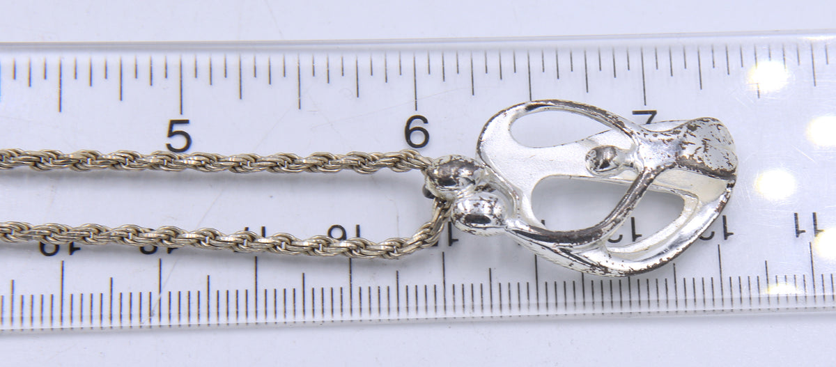 Group Lot of 4 Vintage 925 Sterling Silver Necklaces