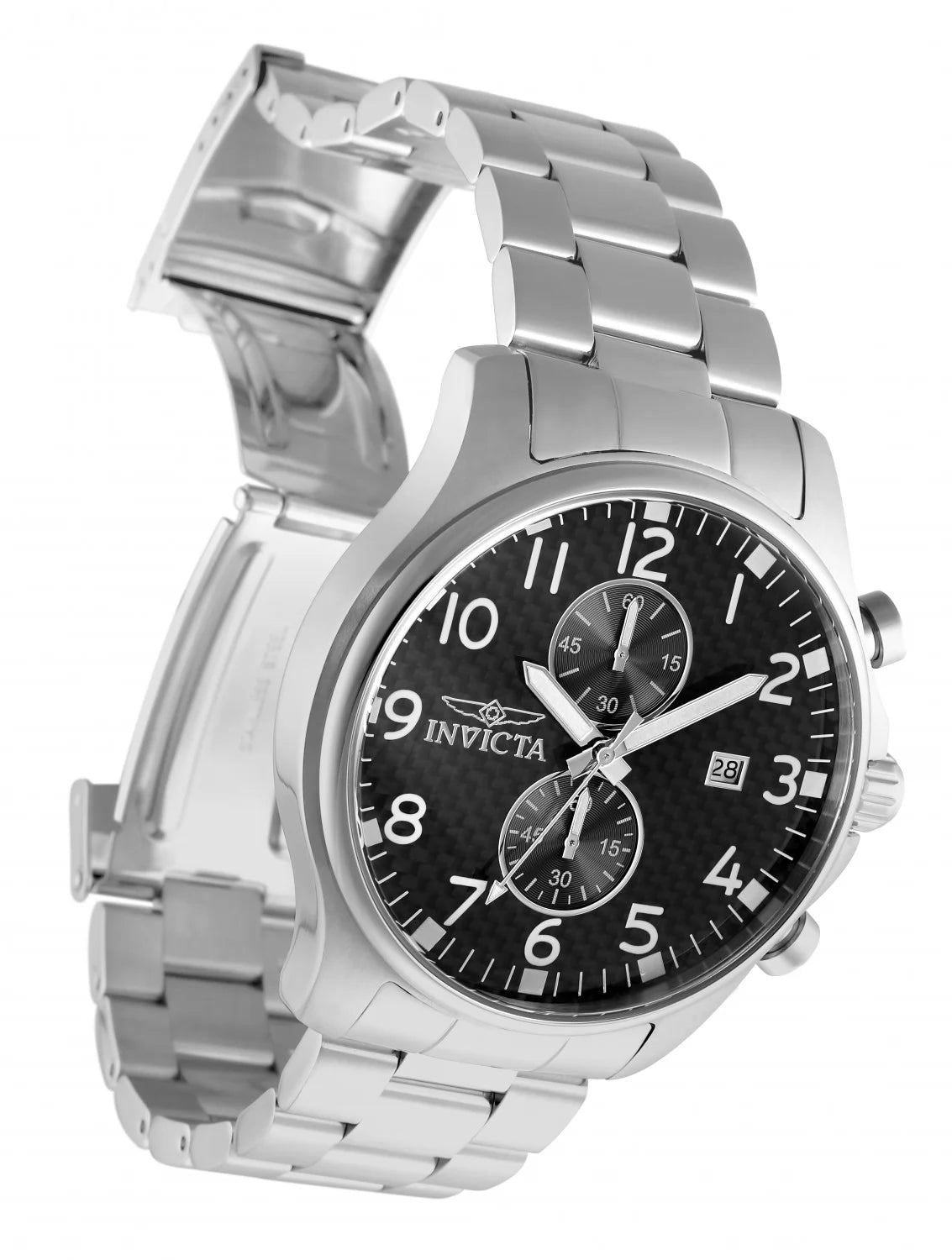 Invicta Men's Specialty Quartz Chronograph Black Dial Watch