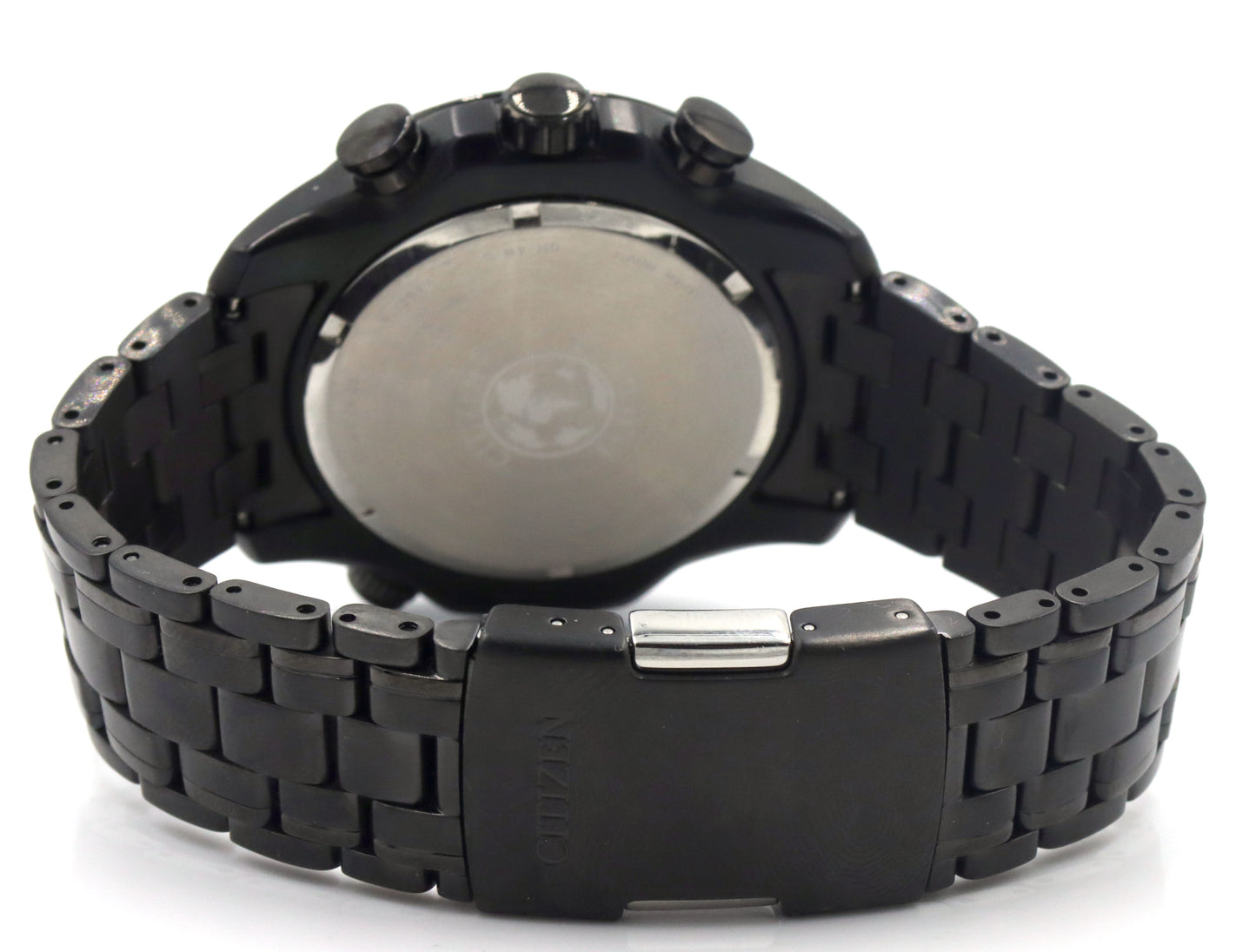 Citizen Eco drive black dial stainless steel men's watch