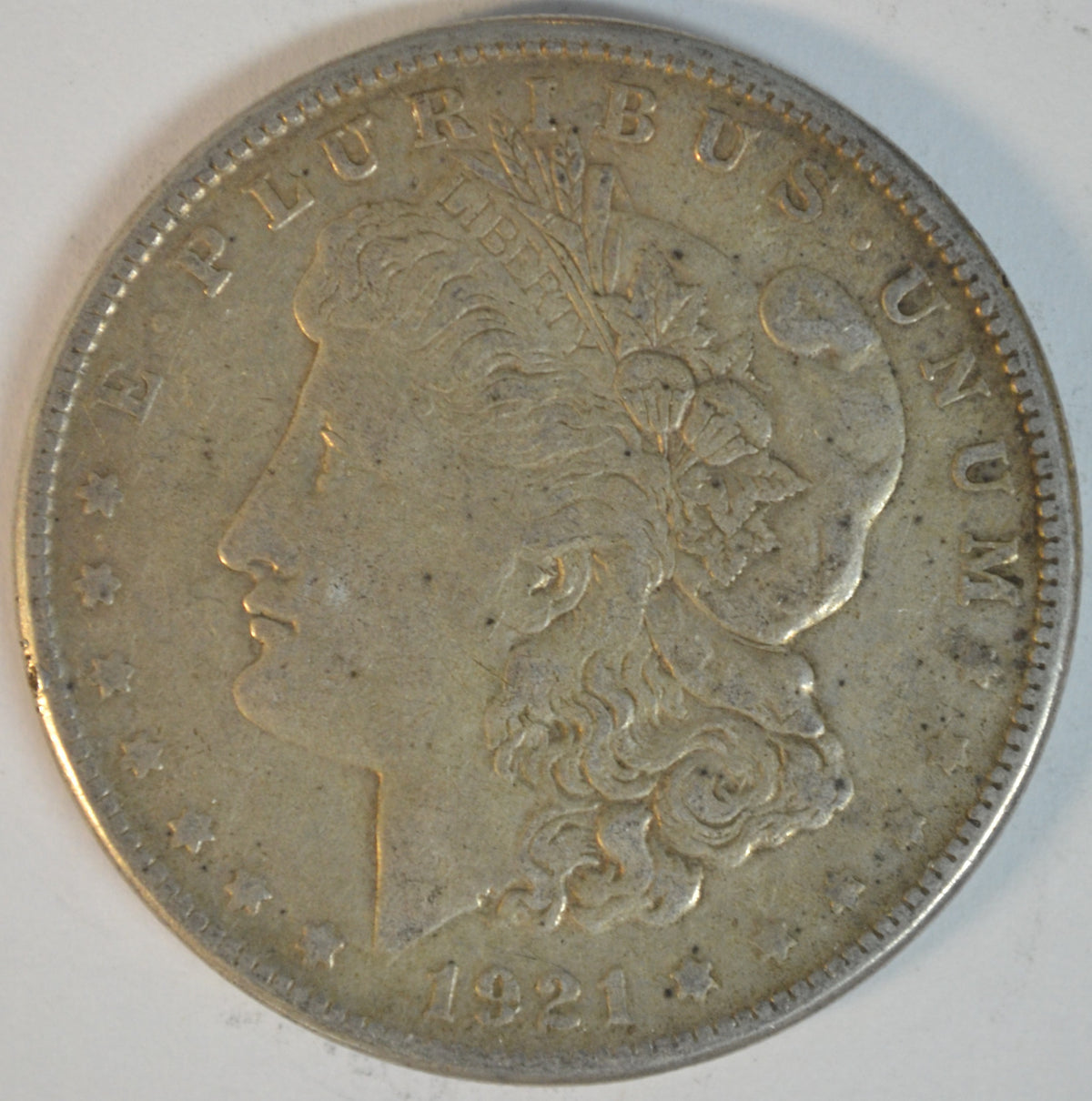 1921-S Morgan Silver Dollar San Francisco Mint Better Circulated Example