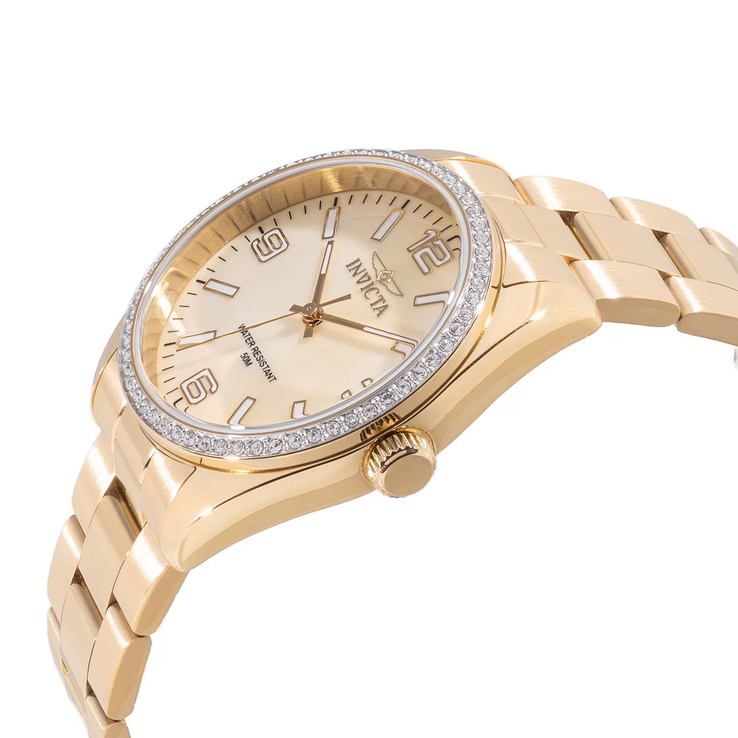 Invicta Women's Specialty Quartz PC21 Gold Dial Watch