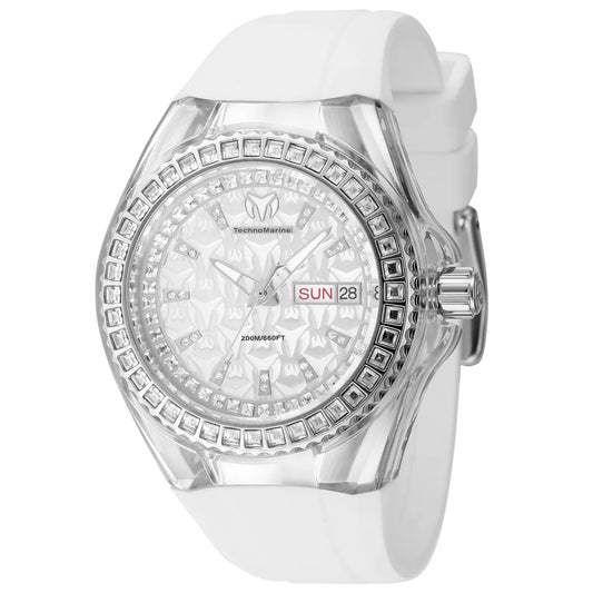 Technomarine Women's Cruise Monogram Quartz Silver Dial Watch