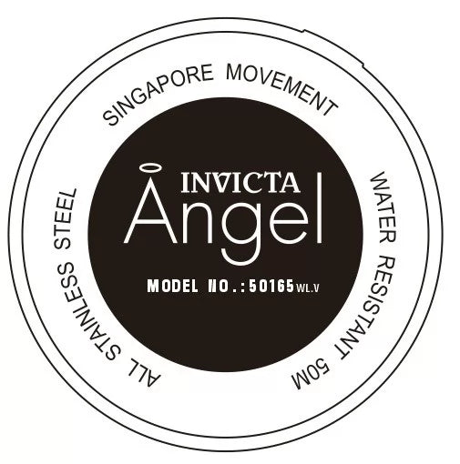InvictaWomen's Angel Quartz PC21S Gold Dial Watch