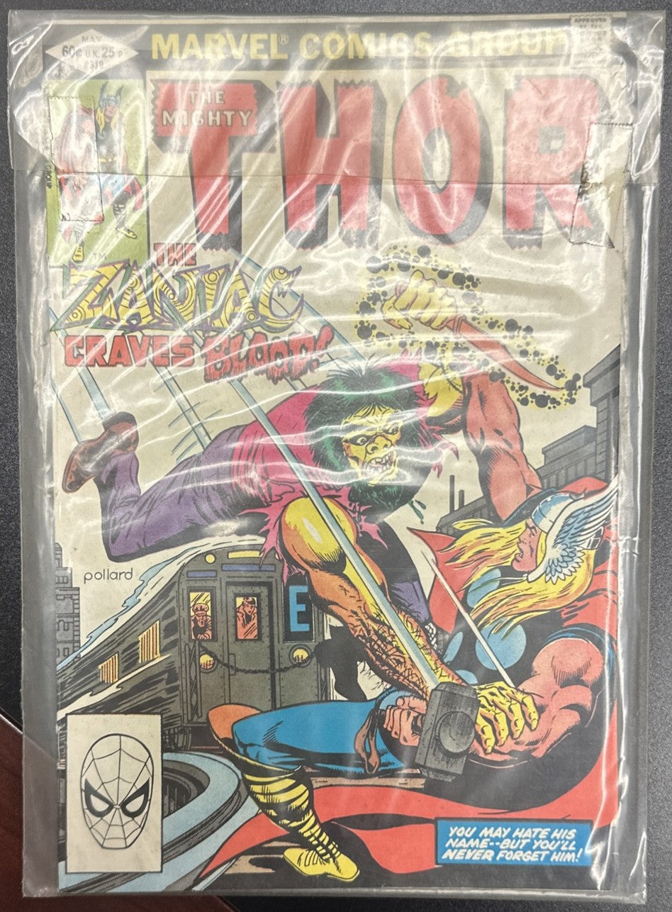 Vintage Comic Book Lot with Classic Bronze & Silver Age Marvel/DC Titles plus Original Ads & Inserts