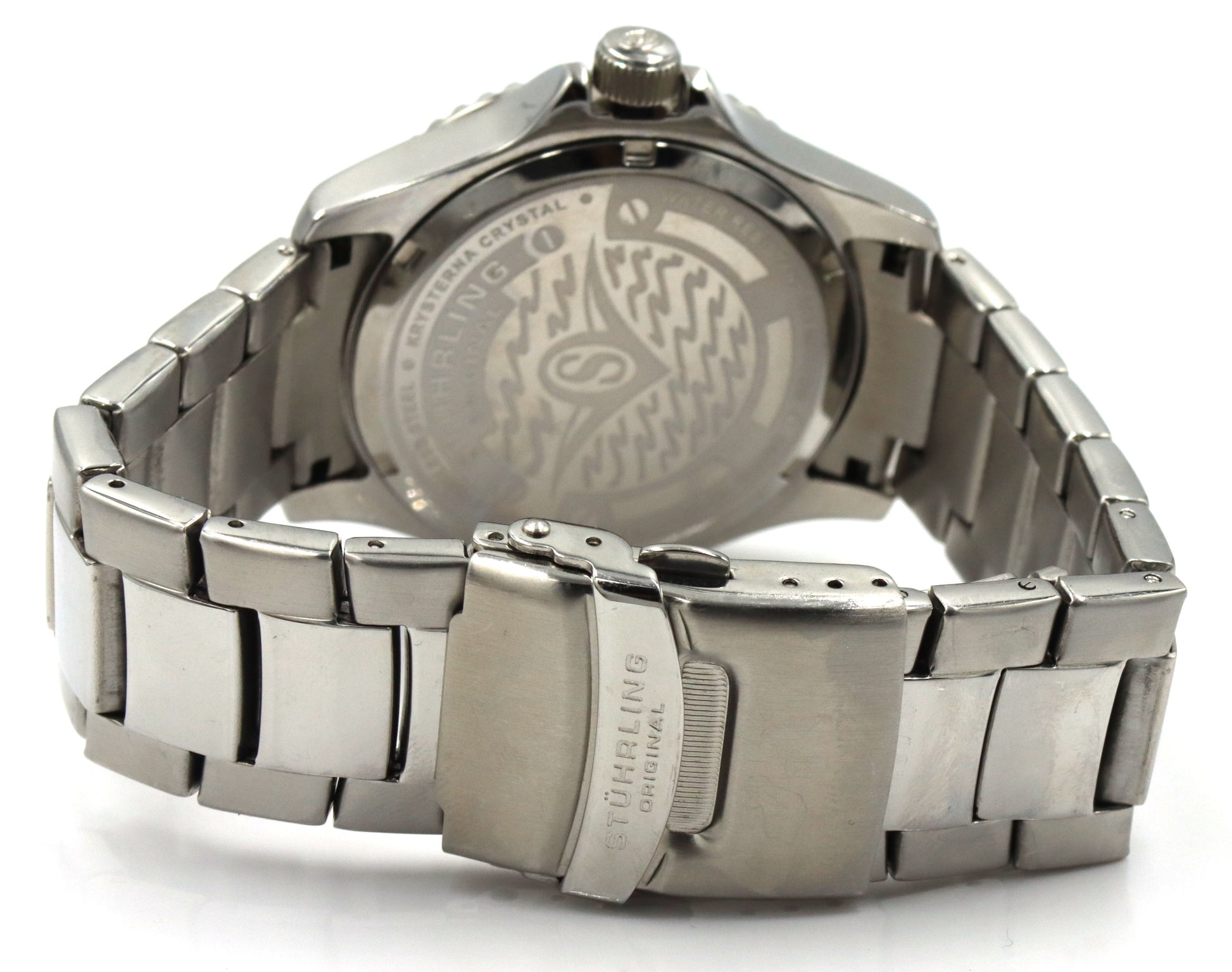 Stuhrling blue dial men's watch