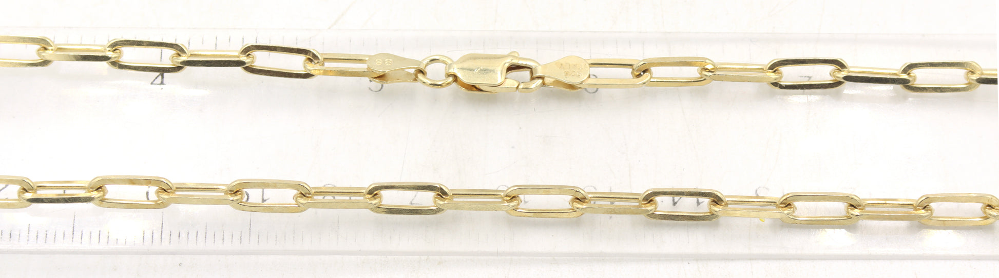 Group lot of 2 Vintage 925 sterling silver chains
