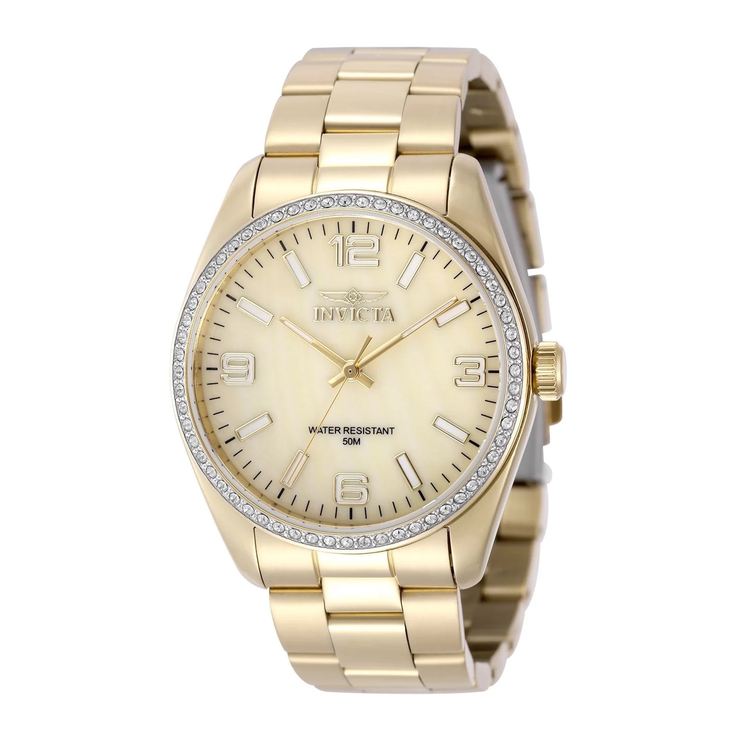 Invicta Women's Specialty Quartz PC21 Gold Dial Watch