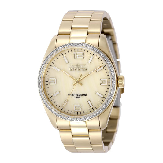 Invicta Women's Specialty Quartz PC21 Gold Dial Watch